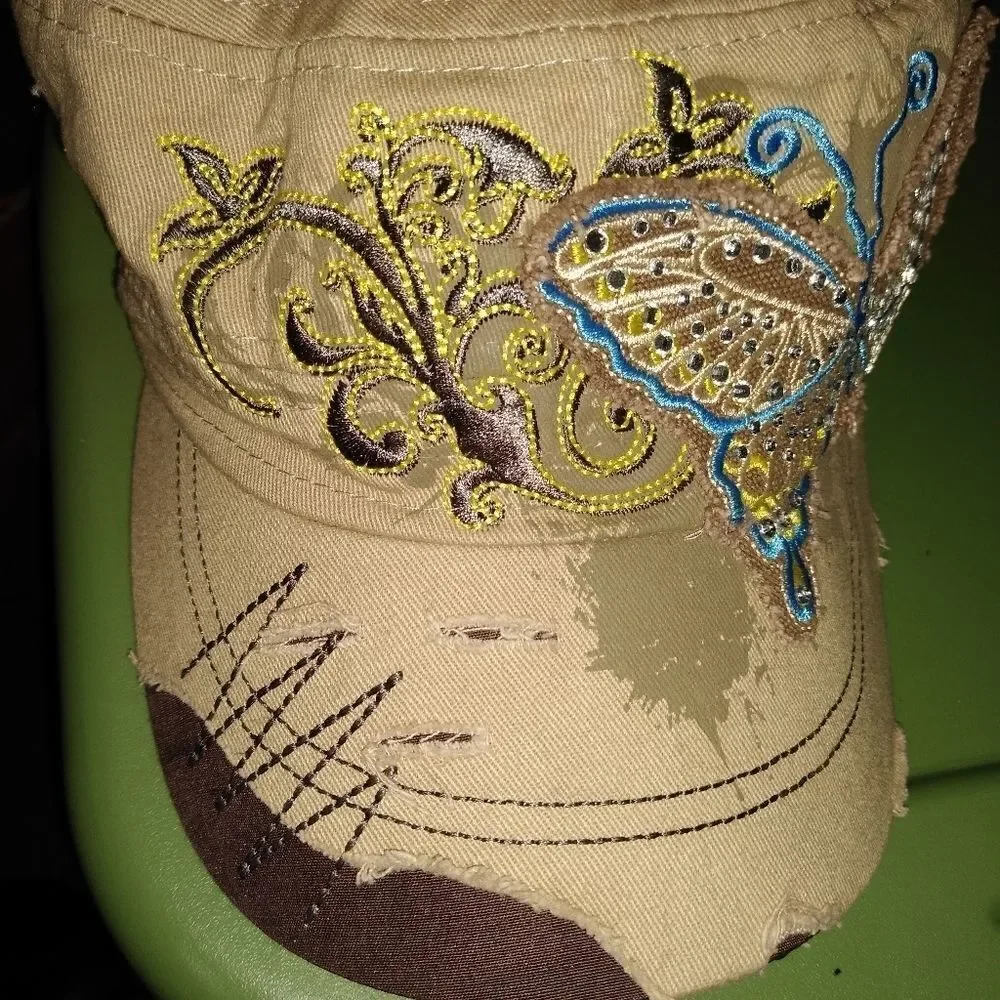Rhinestone hat